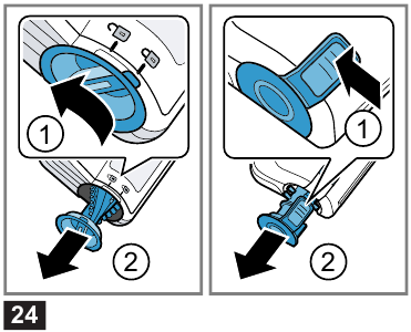 Cleaning the filter unit - Step 6