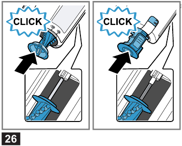Cleaning the nozzles - Step 2