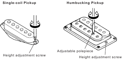 PICKUP HEIGHT ADJUSTMENT