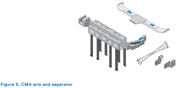 Installation - Step 2 - CMA arm and separator