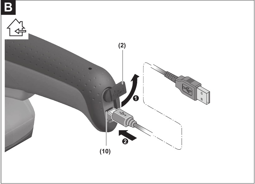 Starting Operation - Battery Charging
