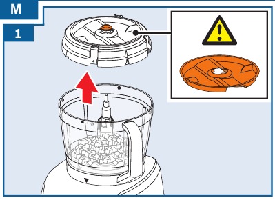 Cleaning the dicer - Step 1