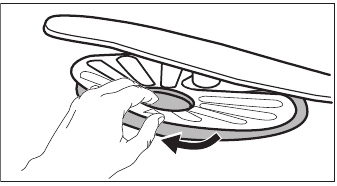 Cleaning the filters - Step 3
