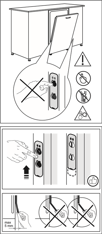 INSTALLATION - Safety caps