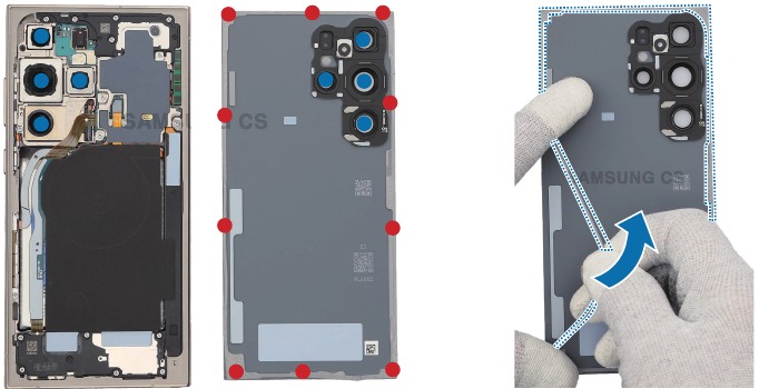 Back Cover Removal With Heating Pack - Step 8