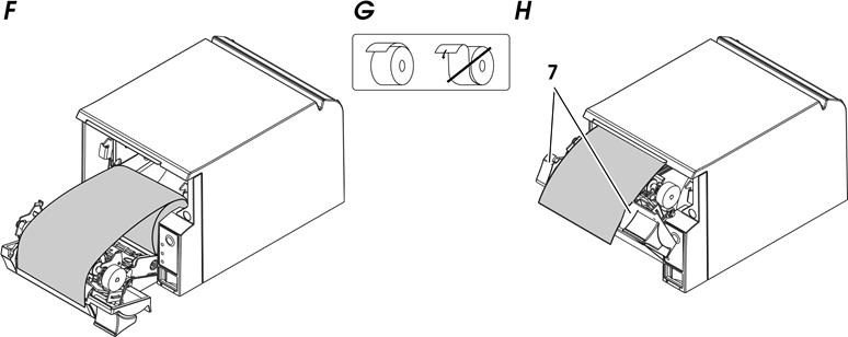 Installing Roll Paper