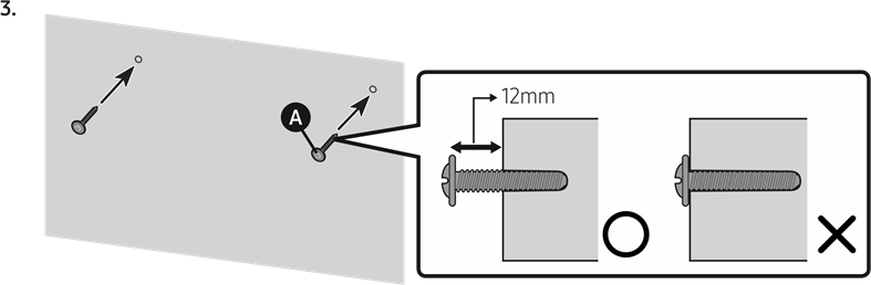Wall mount Components - Step 3