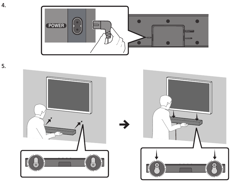 Wall mount Components - Step 4