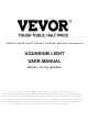VEVOR FG-189 Series User Manual