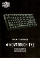 Cooler Master NOVATOUCH TKL Quick Start Manual