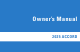 Honda ACCORD 2025 Owner's Manual