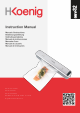 Hkoenig SSV32 Instruction Manual
