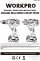 WorkPro W004579AU Original Operating Instructions