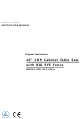 HARVEY ALPHA HW110LC-36Pro Instruction Manual