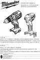 Milwaukee M18 2702-20 Operator's Manual