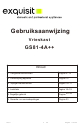 Exquisit GS81-4A Series User Instruction