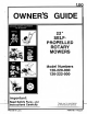 MTD 126-220-000 Owner's Manual