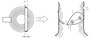 Tree felling technique - Felling cut
