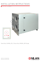 nilan Comfort 350L Installation Instructions Manual