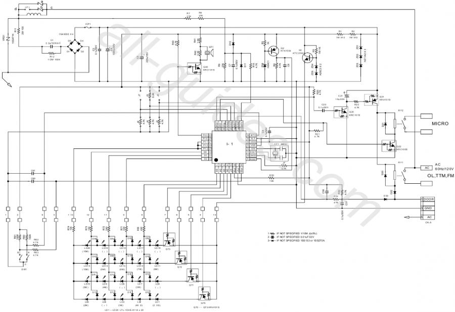 CIRCUIT DIAGRAMS - Control Panel Circuit