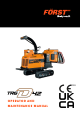 Redwood Global FORST TR6D42 Operator And  Maintenance Manual