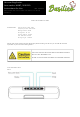 Basilico M687 Instructions For Use Manual