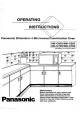 Panasonic NN-C803 Operating Instructions Manual