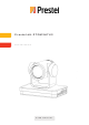 Prestel 4K-PTZ812HTU3 User Manual