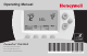 Honeywell YTH6320R1001 Operating Manual