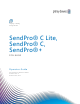 Pitney Bowes SendPro C Lite Operator's Manual