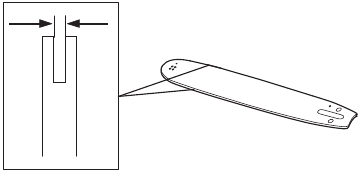 Checking the Bar groove width