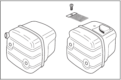 Checking the muffler - Step 2
