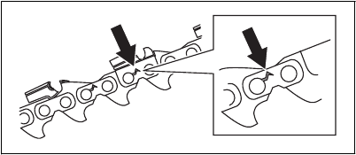 Examining the cutting equipment - Step 1