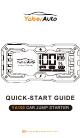 YaberAuto YA100 Quick Start Manual