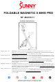 Sunny Health & Fitness X-BIKE PRO SF-B223011 User Manual