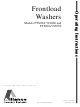 Alliance Laundry Systems FTS90A N3000 Series Operating Instructions Manual