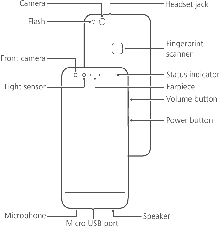 ALTOPARLANTE SPEAKER CASSA SUPERIORE ASCOLTO AUDIO VOCE HUAWEI P10 VTR-L09 - Foto 7