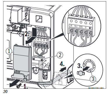 Connecting the indoor unit - Step 2
