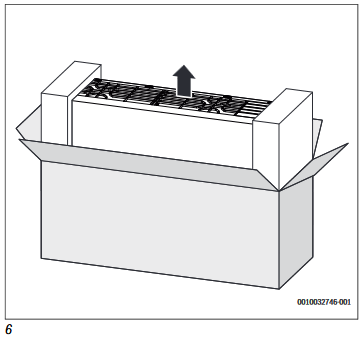 Installing the indoor unit - Step 1