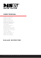 MSW Motor Technics S-POWER MPPT 5000 User Manual