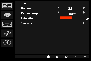 The Function page - Color