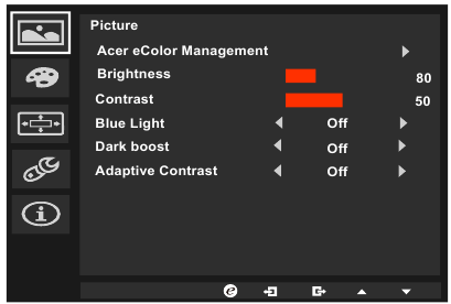 The Function page - Picture
