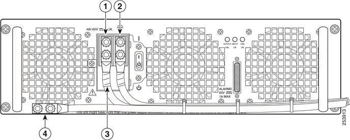 DC Power Supply Terminal Block Ground Cable Lugs