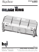 Degelman SILAGE KING Parts Manual