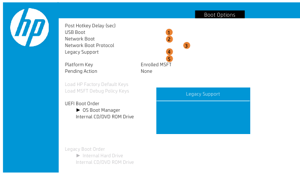 Boot Options Menu - Part 6