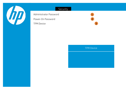 Security Menu - Part 2