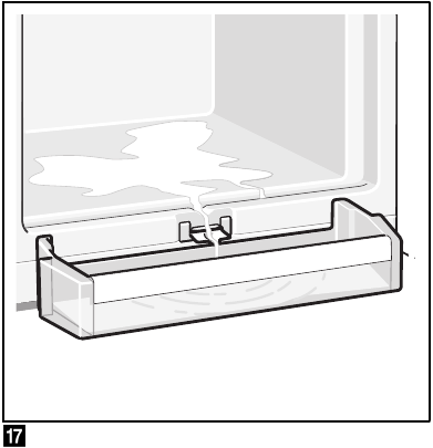 Defrosting freezer compartment