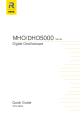 Rigol MHO5000 Series Quick Start Manual