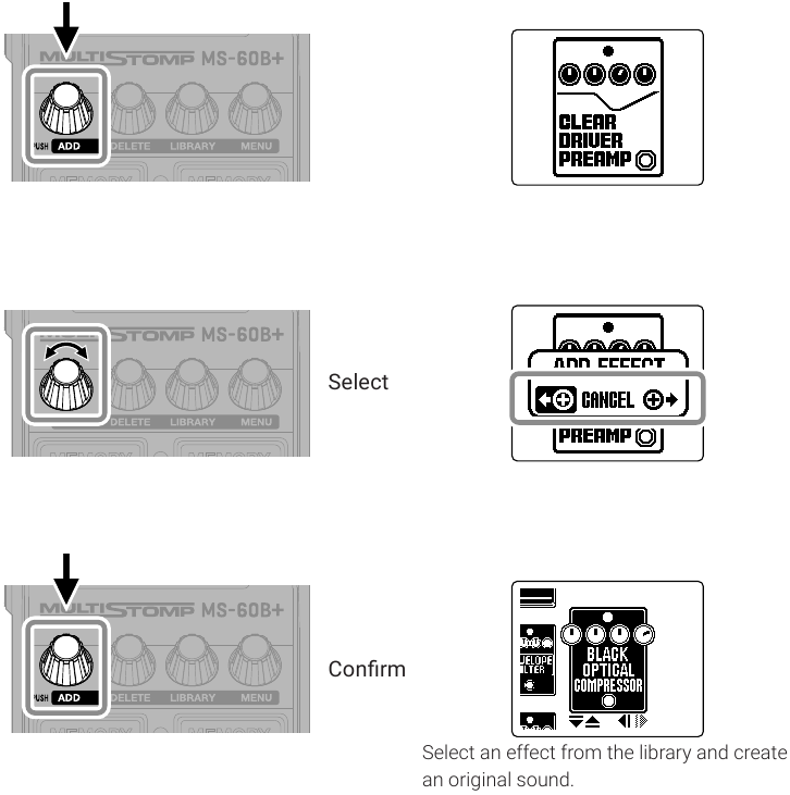 ZOOM MS-60B+ Manual | ManualsLib