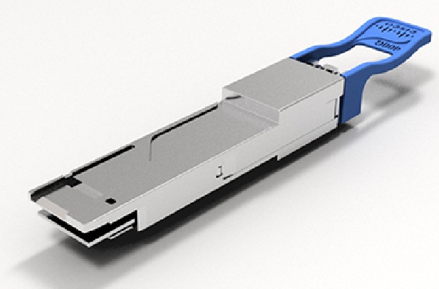 400-Gigabit QSFP-DD Transceiver Module-Rear view